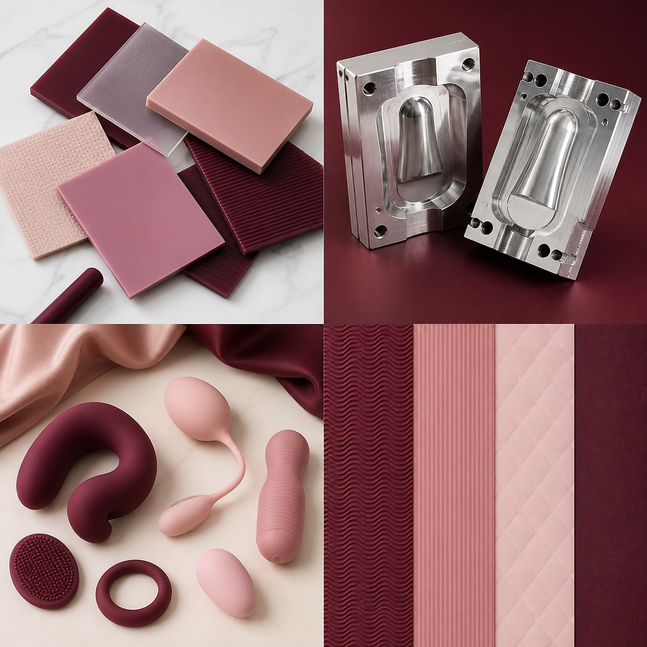 Silicone & molding coordination visual